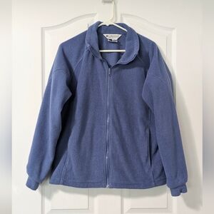 **3/$16 SALE -  Columbia Soft Blue Full-Zip Jacket
